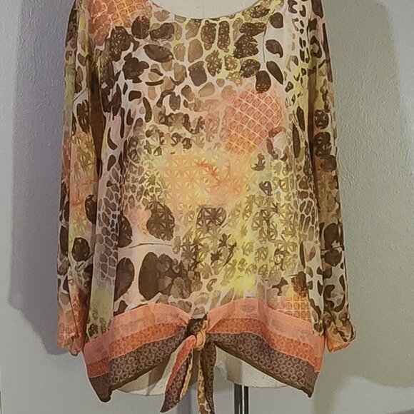 MELISSA PAIGE TUNIC TOP - Picture 2 of 5